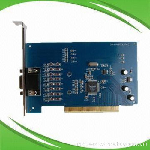 4CH DVR Card, H.264 Compression, D1 Preview